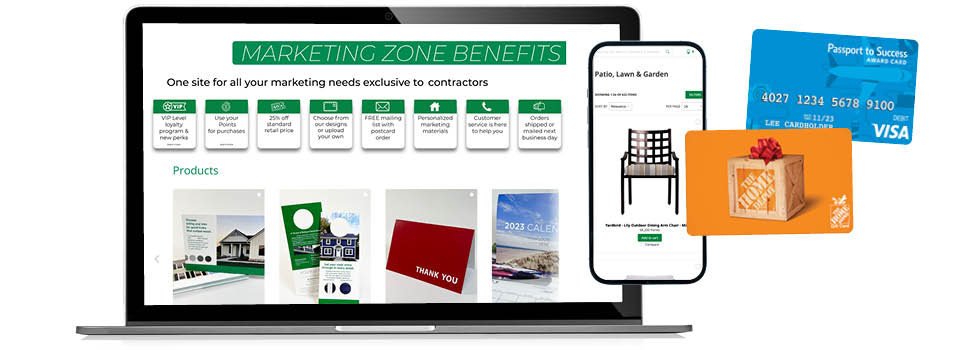 contractor engagment platform with award selection examples